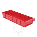 Plastic Bak, Magazijnbak, Magazijnstellingbak VKB 500x186x83 rood