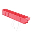 Plastic Bak, Magazijnbak, Magazijnstellingbak VKB 500x93x83 rood