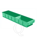 Plastic Bak, Magazijnbak, Magazijnstellingbak VKB 600x152x83 groen
