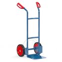 Stalen steekwagen 200 kg 1150 mm met rubberbanden