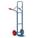 Stalen steekwagen 300 kg 1600 mm met rubberbanden