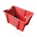 Stapelbare, nestbare transportkrat DLK1C 480x312x200 rood