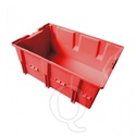 Stapelbare, nestbare transportkrat DLK2C 328x210x150 rood