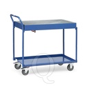 Tafelwagen 300 kg met etagebak en legrooster 1000x600