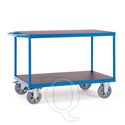 Tafelwagen, zwaarlastwagen 1200 kg 1200x800 met 2 houten etages