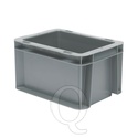 Transportkrat Euronorm plastic bak, krat TK0 200x100x120 grijs