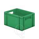 Transportkrat Euronorm plastic bak, krat TK0 400x300x210 groen