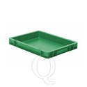 Transportkrat Euronorm plastic bak, krat TK0 400x300x50 groen