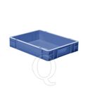 Transportkrat Euronorm plastic bak, krat TK0 400x300x75 blauw