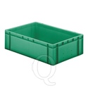 Transportkrat Euronorm plastic bak, krat TK0 600x400x175 groen