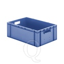 Transportkrat Euronorm plastic bak, krat TK0 600x400x210 blauw