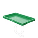 Transportkrat Euronorm plastic bak, krat TK0 600x400x50 groen