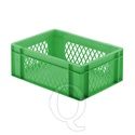 Transportkrat Euronorm plastic bak, krat TK1 400x300x145 groen