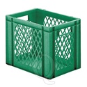 Transportkrat Euronorm plastic bak, krat TK1 400x300x320 groen