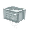 Transportkrat Euronorm plastic bak, krat TK2 200x100x120 grijs