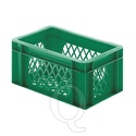 Transportkrat Euronorm plastic bak, krat TK2 300x200x145 groen