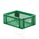 Transportkrat Euronorm plastic bak, krat TK2 400x300x145 groen