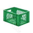 Transportkrat Euronorm plastic bak, krat TK2 400x300x210 groen