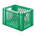 Transportkrat Euronorm plastic bak, krat TK2 400x300x270 groen