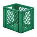 Transportkrat Euronorm plastic bak, krat TK2 400x300x320 groen