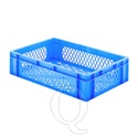 Transportkrat Euronorm plastic bak, krat TK2 600x400x145 blauw