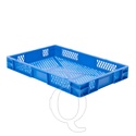 Transportkrat Euronorm plastic bak, krat TK2 600x400x75 blauw