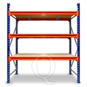 Voordeelrij grootvakstelling Kimer 1750x6250x600 2 niveaus