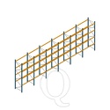 Voordeelrij palletstelling Apersa 4000x11632x1100 4 niveaus
