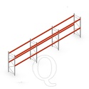 Voordeelrij palletstelling AR T2 3000x11120x1100 MN14051/3600 2 niveaus