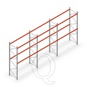 Voordeelrij palletstelling AR T2 4500x8420x1100 3 niveaus
