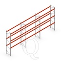 Palletstelling AR T2 voordeelrij 5000x11120x1100 MN16051/3600 3 niveaus