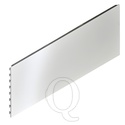 Winkelstelling achterwand 1000x400 mm gesloten RAL9001