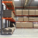 Zware draagarmstelling enkelzijdig 4000x1200x1200 aanbouwsectie
