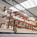 Zware draagarmstelling enkelzijdig 4000x1200x1200 aanbouwsectie