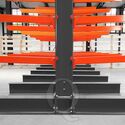 Zware draagarmstelling enkelzijdig 5000x1000x1200 5 niveaus aanbouwsectie