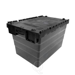Begra distributiebak, transportbak 600x400x365 zwart