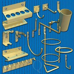 Houderset voor 1.0 m2, 81 stuks