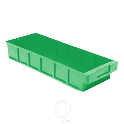 Plastic Bak, Magazijnbak, Magazijnstellingbak VKB 400x186x83 groen