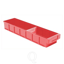 Plastic Bak, Magazijnbak, Magazijnstellingbak VKB 600x152x83 rood