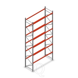 Palletstelling AR T2 6000x2700x1100 beginsectie