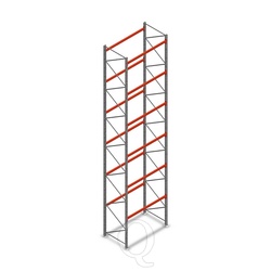 Palletstelling AR T2 8000x1850x1100 beginsectie