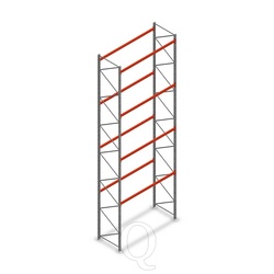 Palletstelling AR T2 8000x2700x1100 beginsectie
