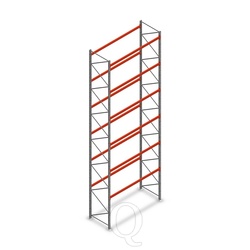 Palletstelling AR T2 8000x2700x1100 beginsectie