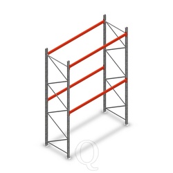 Palletstelling AR T2 M10 4500x2700x1100 2 niveaus beginsectie
