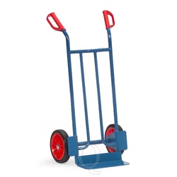 Stalen steekwagen 250 kg 1150 mm met rubberbanden