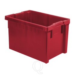 Stapelbare, nestbare euronorm bak LB 600x400x350 rood