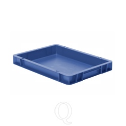 Transportkrat Euronorm plastic bak, krat TK0 400x300x50 blauw