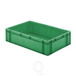 Transportkrat Euronorm plastic bak, krat TK0 600x400x145 groen