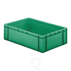 Transportkrat Euronorm plastic bak, krat TK0 600x400x175 groen