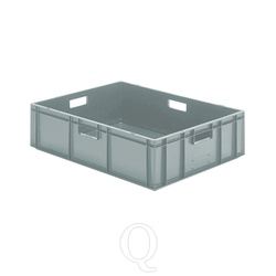 Transportkrat Euronorm plastic bak, krat TK0 800x600x210 grijs